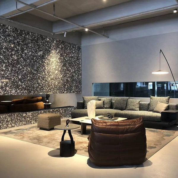 Coarse Grain Black Terrazzo STP-09 - Stone and Tile Projects