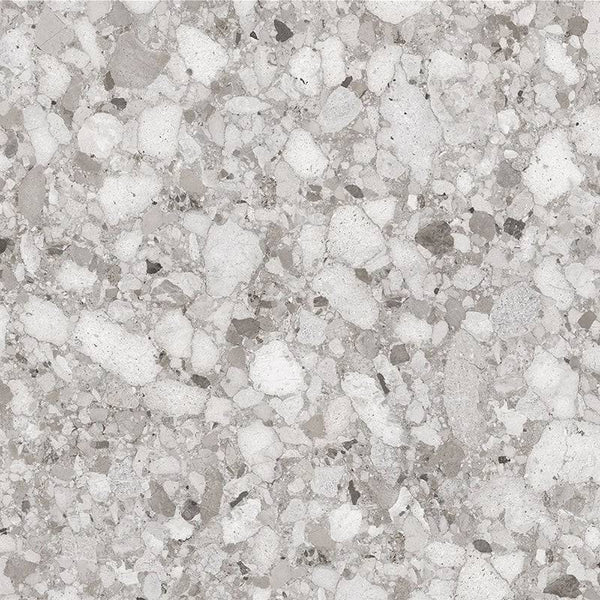 Genoa Grey Coarse Grain Terrazzo Porcelain - Stone and Tile Projects