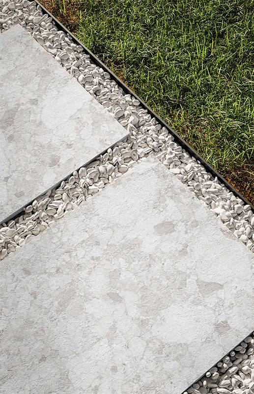 Genoa Pearl Coarse Grain Terrazzo Porcelain - Stone and Tile Projects