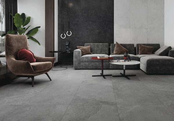 Gothic Cinder Rectified Porcelain - Stone and Tile Projects