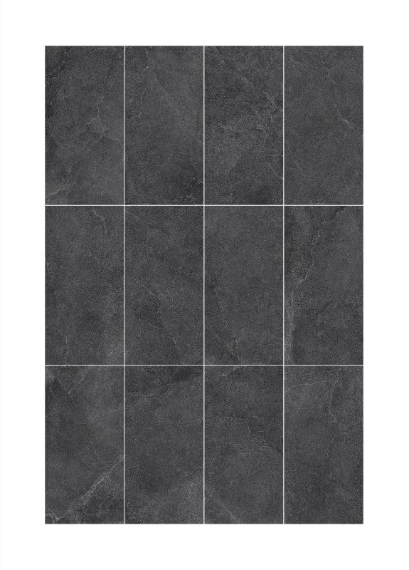 Gothic Coal Rectified Porcelain - Stone and Tile Projects