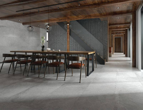 Gothic Moon Rectified Porcelain - Stone and Tile Projects