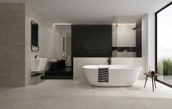 Gothic Sand Rectified Porcelain - Stone and Tile Projects