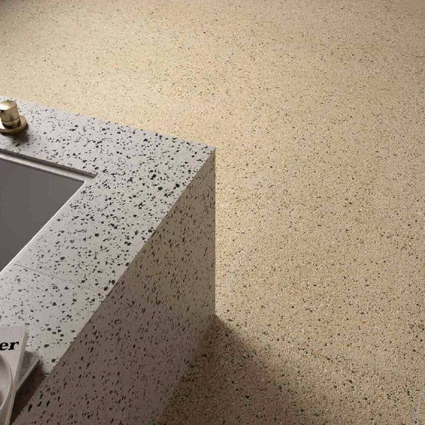 Verona Grey Vitrified Terrazzo Porcelain - Stone and Tile Projects