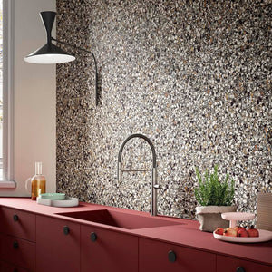 Traviso Black Italian Porcelain - Stone and Tile Projects