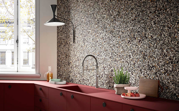 Traviso Black Italian Porcelain - Stone and Tile Projects