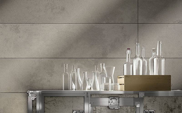 Leather Luxe Bianco Italian Porcelain - Stone and Tile Projects