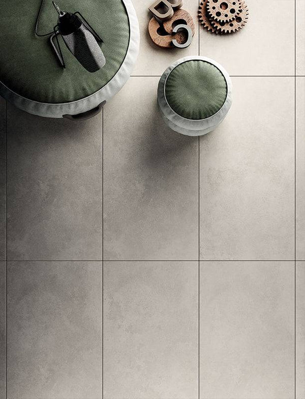 Leather Luxe Bianco Italian Porcelain - Stone and Tile Projects