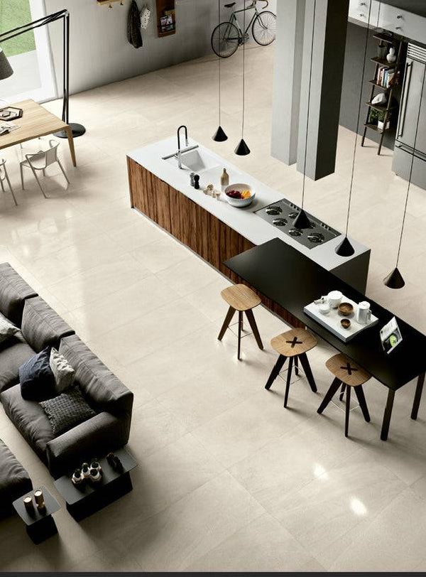 Cotto D'este Lime Clay Italian Porcelain - Stone and Tile Projects