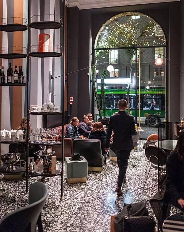 Coarse Grain Black Terrazzo STP-09 - Stone and Tile Projects