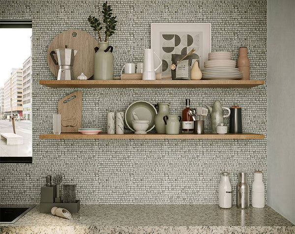 Paradiso Green Mini Bricks Marble Mosaic - Stone and Tile Projects