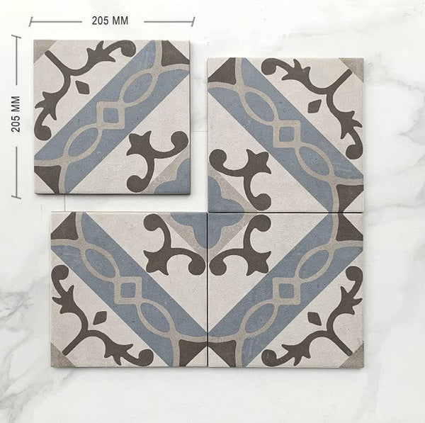 Moroccan Porcelain Pattern 51 - Stone and Tile Projects