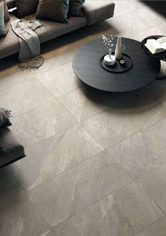 Quadro Lime Grey Italian Porcelain - Stone and Tile Projects