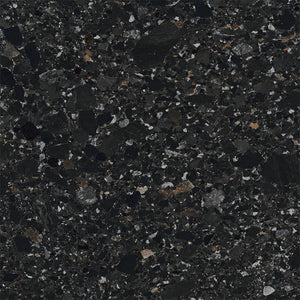Scuro Deep Italian Terrazzo Porcelain - Stone and Tile Projects
