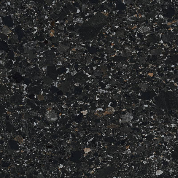 Scuro Deep Italian Terrazzo Porcelain - Stone and Tile Projects