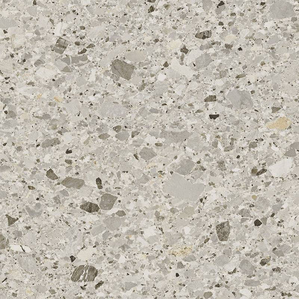 Scuro Salar Italian Terrazzo Porcelain - Stone and Tile Projects