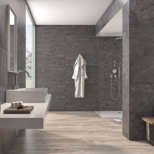 Slate Black Spanish Porcelain - Stone and Tile Projects