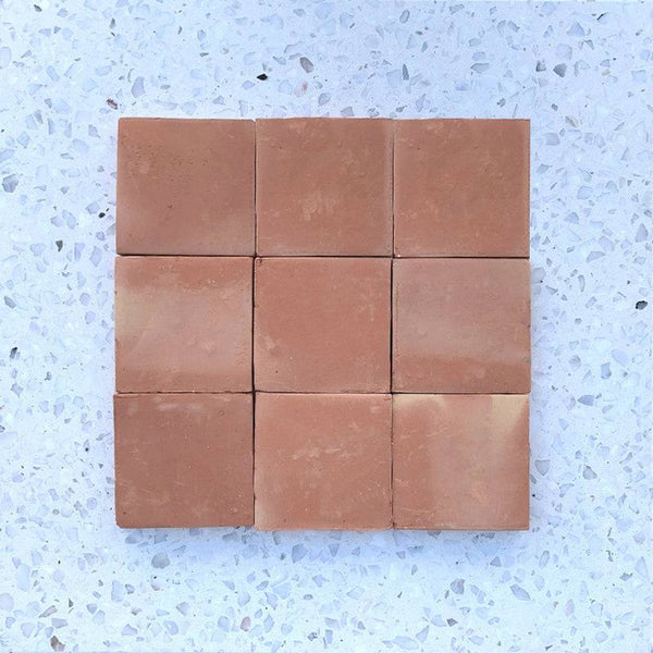 Arcilla Rosso Square - Stone and Tile Projects