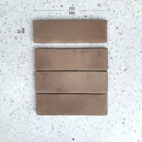 Arcilla Rosso Brown Stix - Stone and Tile Projects