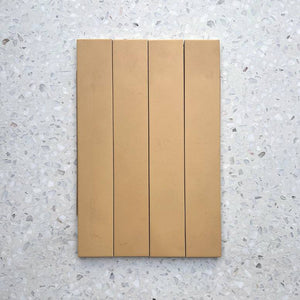 Bergano Ocra Italian Subway Porcelain 370x60 - Stone and Tile Projects