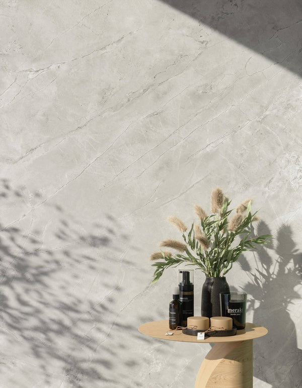 Super White Dolomite Italian Porcelain - Stone and Tile Projects