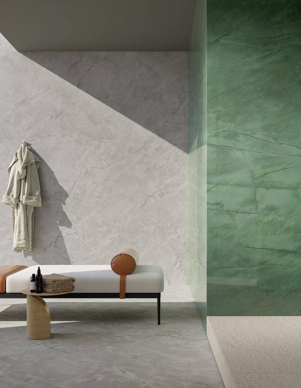 Super White Dolomite Italian Porcelain - Stone and Tile Projects