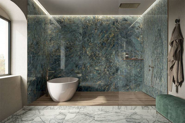 Tanzanite Azul Italian Porcelain - Stone and Tile Projects