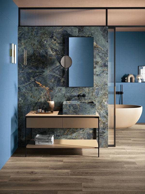 Tanzanite Azul Italian Porcelain - Stone and Tile Projects