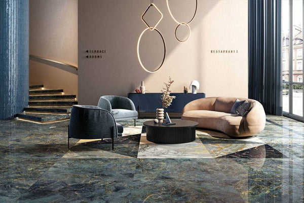 Tanzanite Azul Italian Porcelain - Stone and Tile Projects