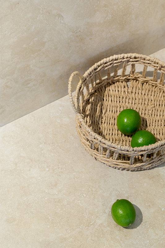 Travertino Beige Porcelain - Stone and Tile Projects