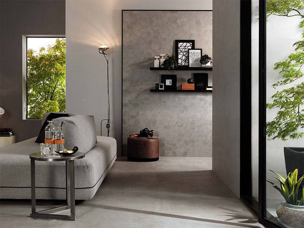 Venetian Concrete Pearl Full Bodied Italian Porcelain - Stone and Tile Projects