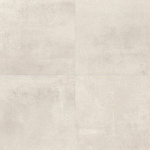 Venetian Concrete White Full Bodied Italian Porcelain - Stone and Tile Projects
