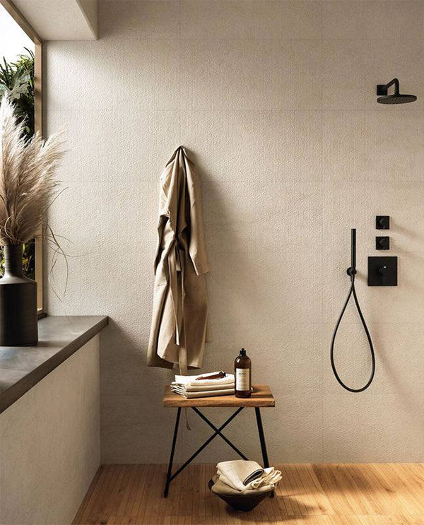 White Sand Full-bodied Italian Porcelain - Stone and Tile Projects