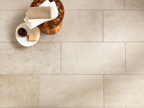 White Sand Full-bodied Italian Porcelain - Stone and Tile Projects