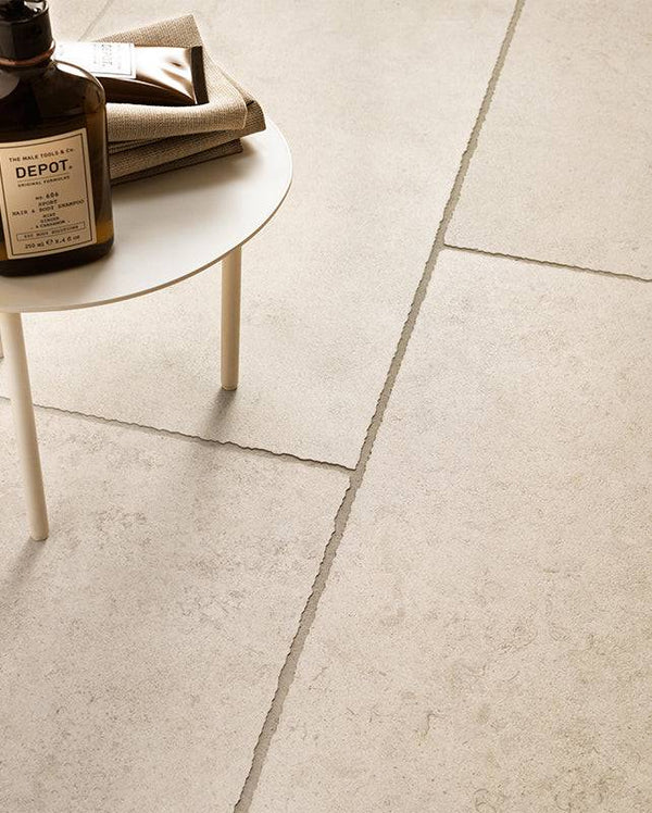 White Sand Full-bodied Italian Porcelain - Stone and Tile Projects