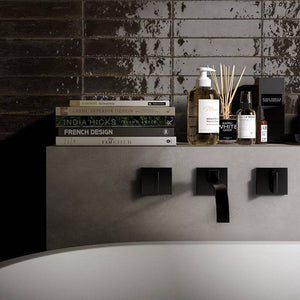 Zellige Black Moroccan Porcelain 240x60 - Stone and Tile Projects