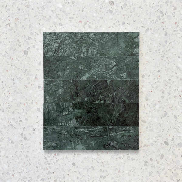 Forest Green Subway 305x75 - Stone and Tile Projects 