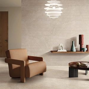 Kashan Limestone Clay Porcelain - Stone and Tile Projects 