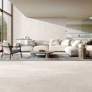 Kashan Limestone Gypsum Porcelain - Stone and Tile Projects 
