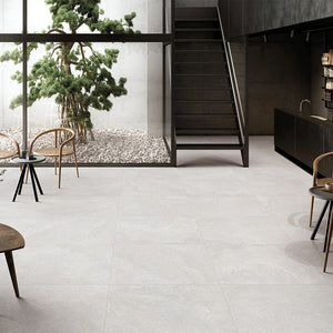 Kashan Limestone Smoke Porcelain - Stone and Tile Projects 
