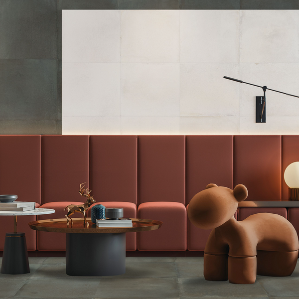 Macao Khakhi Porcelain - Stone and Tile Projects 