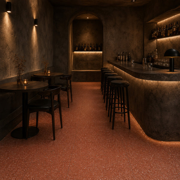 Maroon Red Terrazzo STP-28