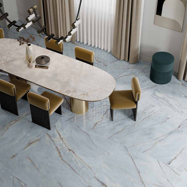 Nuvola Deep River Italian Porcelain - Stone and Tile Projects 