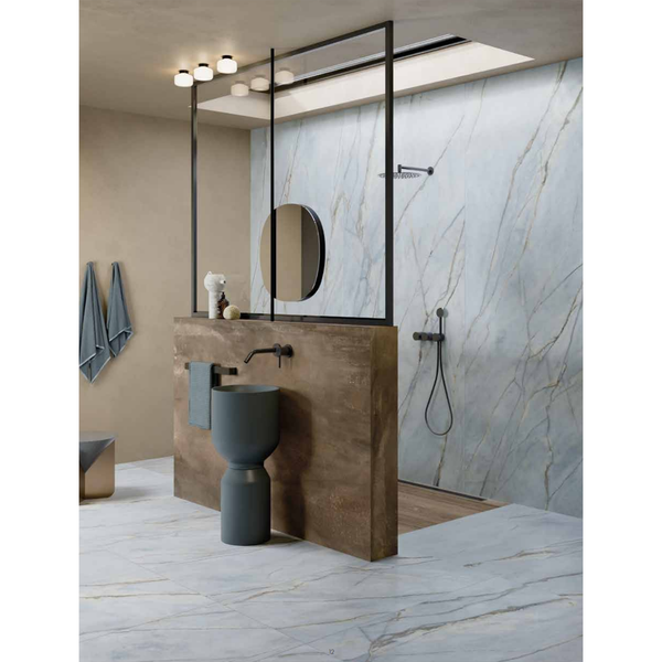 Nuvola Deep River Italian Porcelain - Stone and Tile Projects 