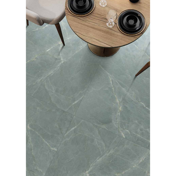 Nuvola Sea Green Italian Porcelain - Stone and Tile Projects 