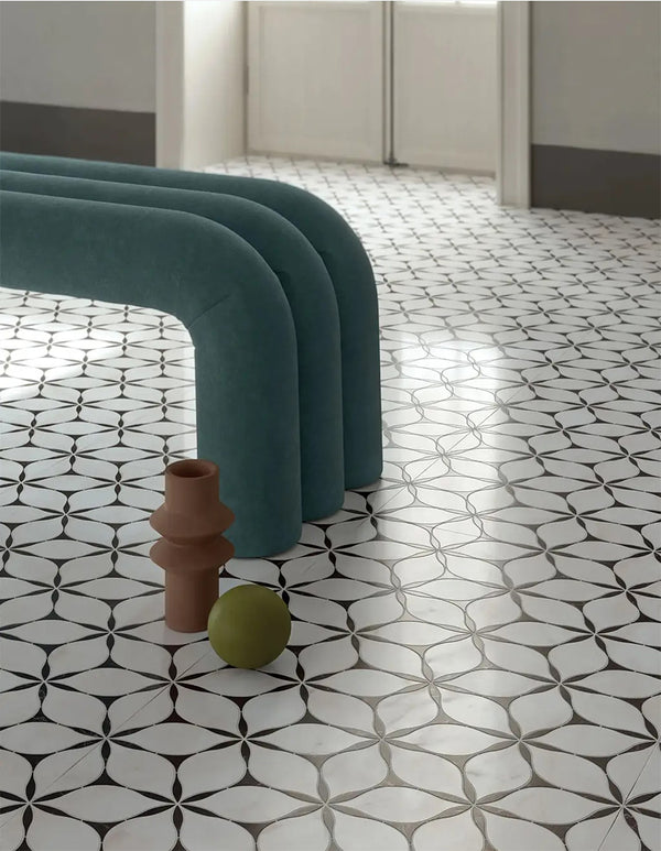 Nuvola Viola Wallpaper Decor Italian Porcelain - Stone and Tile Projects 