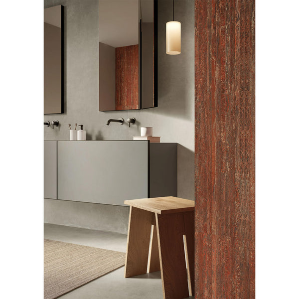 La Muralla Rouge Travertine Veincut Porcelain - Stone and Tile Projects 