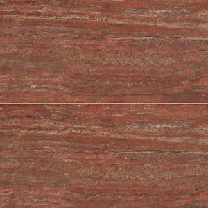 La Muralla Rouge Travertine Veincut Porcelain - Stone and Tile Projects 