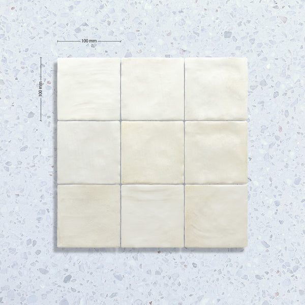 Safi Warm White Spanish Ceramic