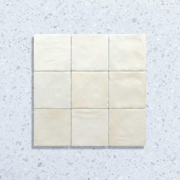 Safi Warm White Spanish Ceramic